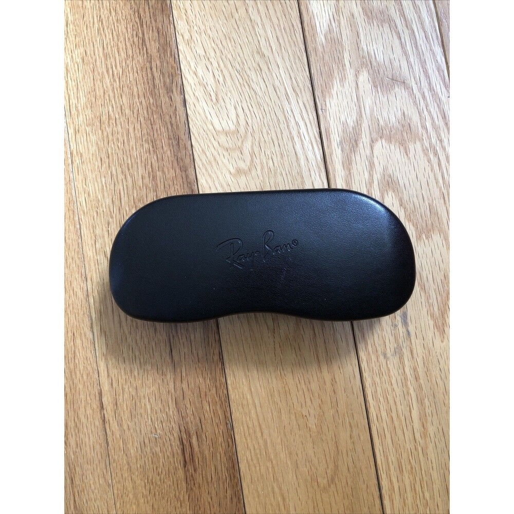 Ray‎ Ban Glasses Clam Shell Hard Case Sunglass Eyewear Case with New Dust Cloth